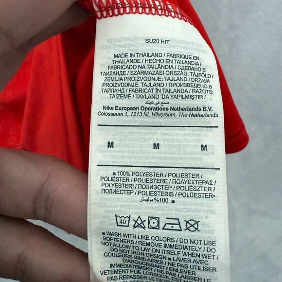 England Team Soccer Jersey Mens M Red #8 Henderson 2020-2021 Traning Football - Picture 4 of 8